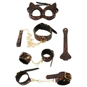 Bad Kitty Stylish 6-piece Bondage Set 2493900 Leopard