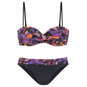 VIVANCE Bikini lila/oranžna/rdeča/črna