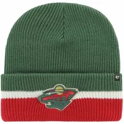 Minnesota Wild Split Cuff Knit Dark Green UNI Hokejska kapa