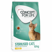 Concept for Life Sterilised Cats piletina - poboljšana receptura! - 2 x 10 kg