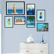 Wallity Set Slika SET_120, 6 Delova