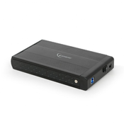 Gembird 3,5 EE3-U3S-3 USB3.0 Black, ohišje za disk