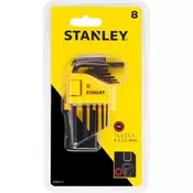 STANLEY Kljucevi imbus 1/5 - 6mm / set 8kom