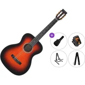 Valencia VA434 Premium SET Classic Sunburst Akustična kitara
