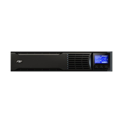 Fortron Source UPS Champ Rack - IEC 1000VA/900W, On-line double conversion, USB, RS-232, IEC C13x6, 2×9Ah, LCD
