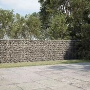 vidaXL Gabion z žico 5 mm in mrežo 5x10 cm 900x100x100 cm