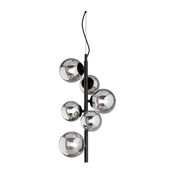 Ideal Lux - LED Lestenec na vrvici PERLAGE 6xG9/3W/230V črna