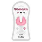 Gardj Europe Gemoria silikonski analni čep – Dual Crescent (sveti v temi)