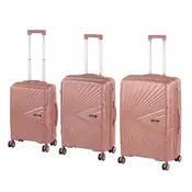 TraveLux Endure set kofer-torbi na kotače u breskvastoružičastoj boji