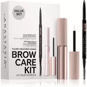 Anastasia Beverly Hills Brow Care Kit set za obrvi Medium Brown odtenek