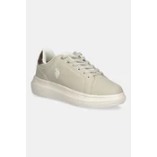 Superge U.S. Polo Assn. CHELIS002A bež barva, CHELIS002W/EYN1