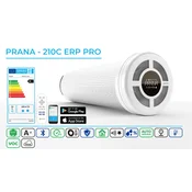 PRANA Rekuperator 212C erp PRO - Standard 50 cm