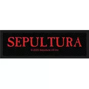 Sepultura Logo Našitek za šivanje
