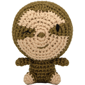 Ručno pletena igračka Wild Planet - Ljenjivac, 12 cm