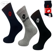 Raj-Pol Unisexs 3Pack Socks Frotte Lotto