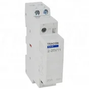 Tracon Electric Modularni kontaktor 230V AC 1xNO+1xNC 25A 1P