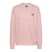 Tommy Jeans Majica ESSENTIAL rosé/rdeča/črna