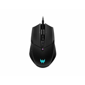 Acer PREDATOR CESTUS 335 gaming miška, 5xDPI, max.19000dpi,Pixart senzor,IPS/speed 400, 10 progr.print. 0,5 ms,Quarter Master