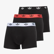 Bokserice adidas Trunk 3-Pack Black M