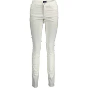 GANT WOMEN'S WHITE TROUSERS