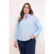 Trendyol Curve Ženska bluza Tbbss26Af00020, Plava