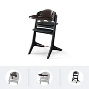 Cybex hranilica Lemo Platinum 3u1, Black Wood