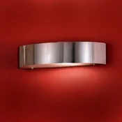 ORION Zakrivljena vanjska zidna svjetiljka Dawa - Moderan - nehrdajuci celik, opal - Metal