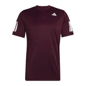 Moška majica adidas Club Tennis Climacool 3 Stripes T-Shirt Maroon L