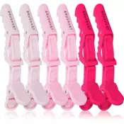 BrushArt Hair Crocodile sectioning hair clips sponke za lase 6 kos