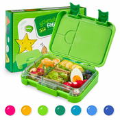 Klarstein Junior Lunchbox, 6 pretinaca, 21,3 x 15 x 4,5 cm (Š x V x D), bez BPA