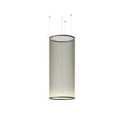 Vibia LED viseča svetilka ARRAY zelena 193 x 83 cm valj 927 dim - Dnevna soba/jedilnica - Dizajn - Medenina