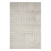 Kremno bela preproga 133x190 cm Elara – Flair Rugs