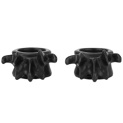 Svečnik (set 2 kosov) KILLSTAR - Ossuary Tealight - Črna - KSRA009315