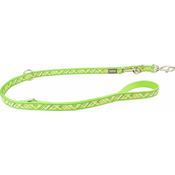 Red Dingo Switch Leash Flanno zelena 20 mm