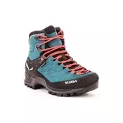 Salewa Ženska pohodna obutev WS MTN trainer Mid GTX Črna