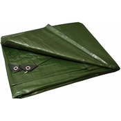 Ponjava zelena - srebrna 3x7 m 130 g / m2
