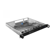 Lanberg SC01-4201-10B modularni serverski ohišje Rack 1U, črna