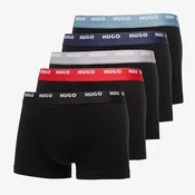 Bokserji Hugo Boss Trunk 5-Pack Black L