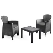 Baštenski set Akita sto + 2 stolice