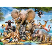 Ravensburger Puzzle Africki prijatelji, 300 delova