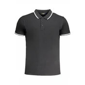 CAVALLI CLASS Muška polo majica QXT64XKB002_NEBLACWH, Crna