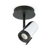 Faro 43531 - Spot svetiljka ORLEANS 1xGU10/8W/230V srebrna/crna