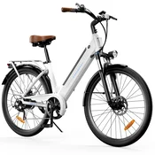 iScooter iScooter Ucitys električno kolo, baterija 36 V 13 Ah, 26 palcev za mesto, pametna aplikacija, bela, (5000234265)