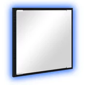 LED kupaonsko ogledalo Zidne Crni hrast 40 x 37 x 8.5 cm