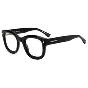 Dsquared2 D20091 2M2 ONE SIZE (48) Črna/Kristalna