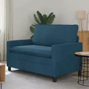 Sofa Plava 126 x 81 x 87,5 cm Baršun