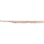 Trixie nastavljiv povodec za pse Premium XS-S 2 m/15 mm roza
