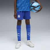 PUMA Olympique de Marseille 25/26 Shorts Youth, Clothing, Vivid Blue/Azure, 11-12Y