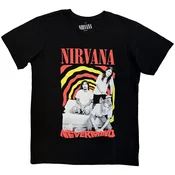 Nirvana Nevermind Bath Tub (Back Print) Carbon Black M Majica