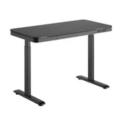 Dvižna pisalna miza IPOHOME BASIC - Črna 118x60cm